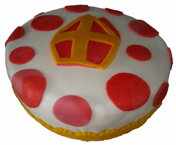 Sinterklaas taart vierkant