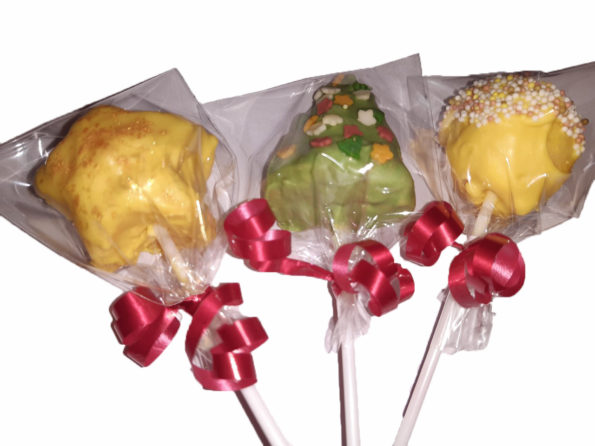 Cakepops Kerst