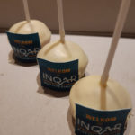 Cakepops met logo